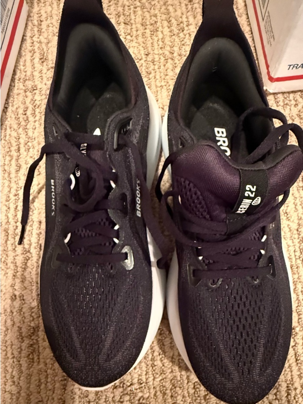 New Brooks Women's Glycerin 22 Running Shoes Black Size 9.5